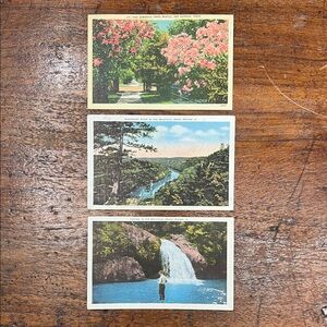 Vintage Ozark Scenic Postcards Set of 3